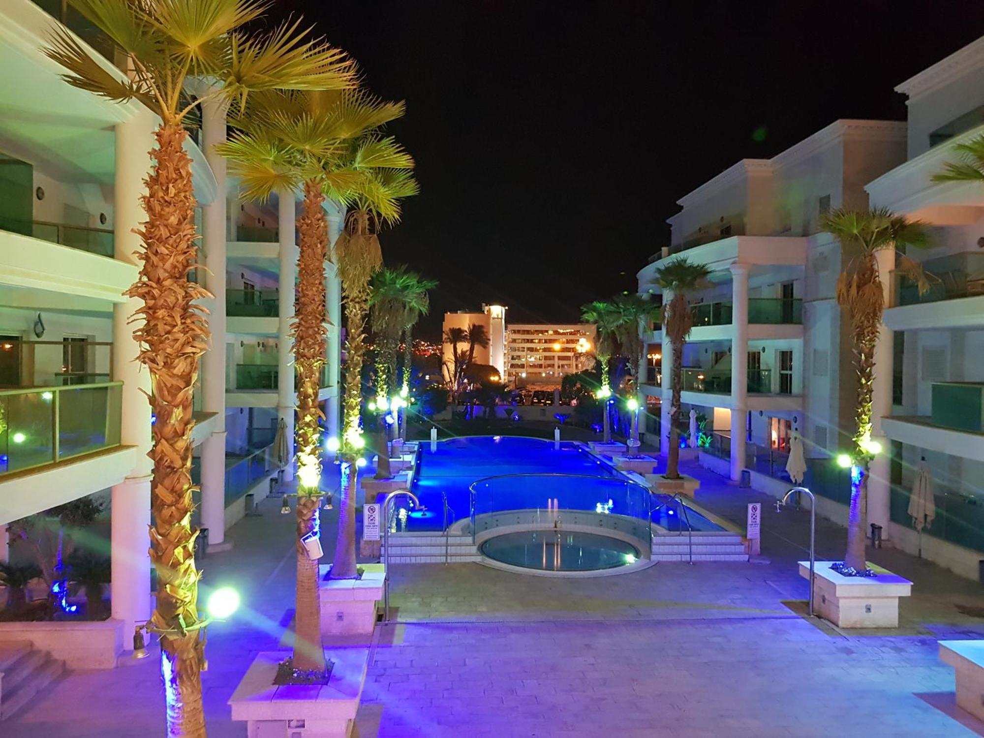 Apartamento Palmore Top Luxury Penthause With Juccuzi First Line Of The Seaside Eilat Exterior foto